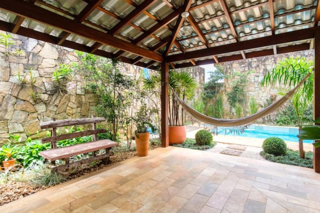 Do Sape: Beachfront With Pool And Pizza Oven Ubatuba